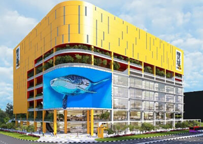 COMNET has been awarded a Contract  at Tampines North New Gain City Building. 