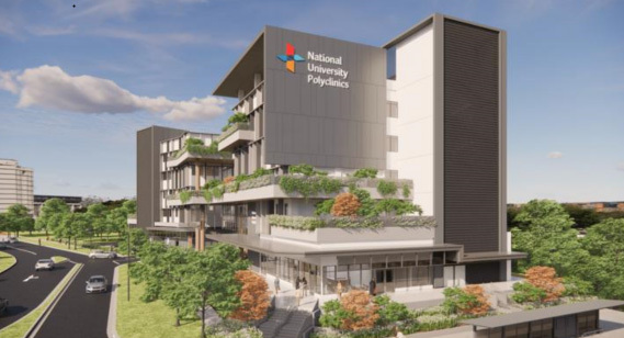 communication and security cabling system project for the Clementi Polyclinic.