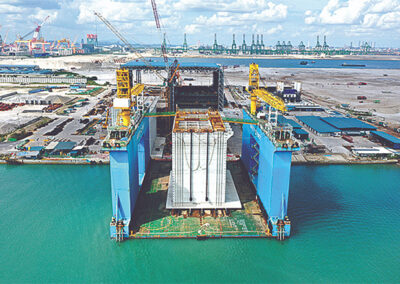 COMNET has been awarded a communication and security cabling system project for PSA Finger 3.